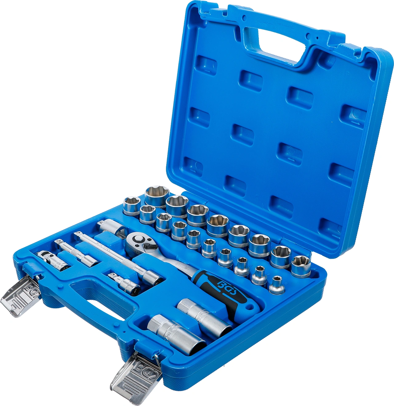 Hylsnyckel-sats vågprofil | 10 mm (3/8") | 26 delar