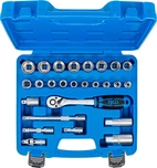 Hylsnyckel-sats vågprofil | 10 mm (3/8") | 26 delar