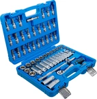 Hylsnyckel-sats | 10 mm (3/8") | 61 delar