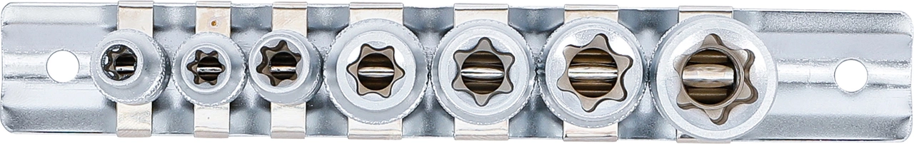 Hylsa-sats E-Profil | 6,3 mm (1/4") / 10 mm (3/8") | E6 - E16 | 7 delar