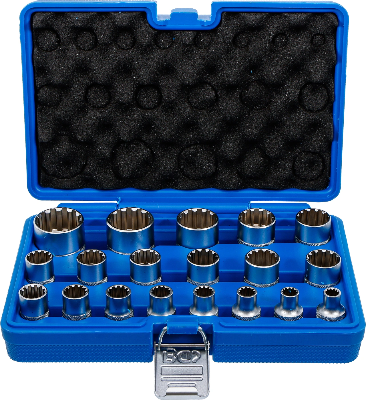 Hylsa-sats Gear Lock | 12,5 mm (1/2") | 19 delar
