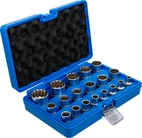 Hylsa-sats Gear Lock | 12,5 mm (1/2") | 19 delar