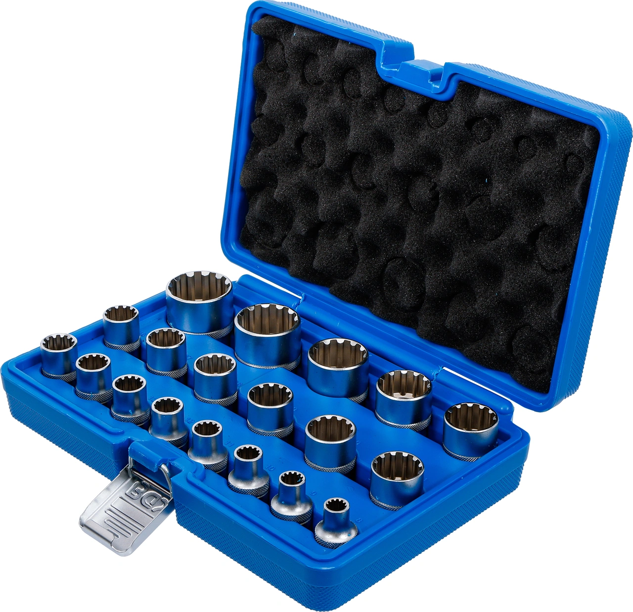 Hylsa-sats Gear Lock | 12,5 mm (1/2") | 19 delar