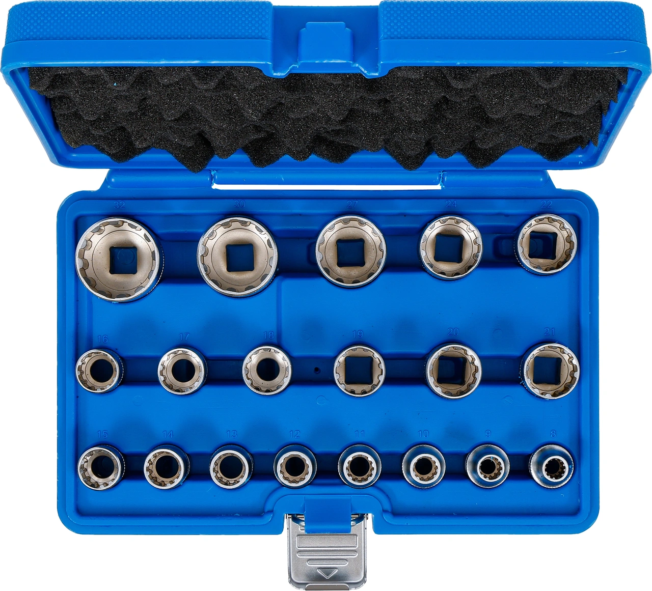 Hylsa-sats Gear Lock | 12,5 mm (1/2") | 19 delar