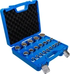 Hylsa-sats Tolvkant | 12,5 mm (1/2") | 8 - 36 mm | 21 delar