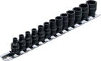 Krafthylsa-sats Sexkant | 6,3 mm (1/4") | 4 - 14 mm | 13 delar