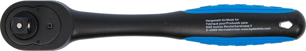 Omställbart Spärrhandtag, plastbelagt | 12,5 mm (1/2")