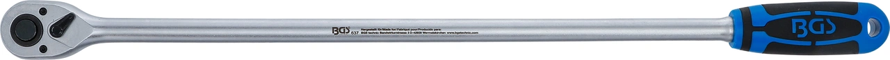 Omställbart Spärrhandtag | extra lång | 12,5 mm (1/2") | 605 mm