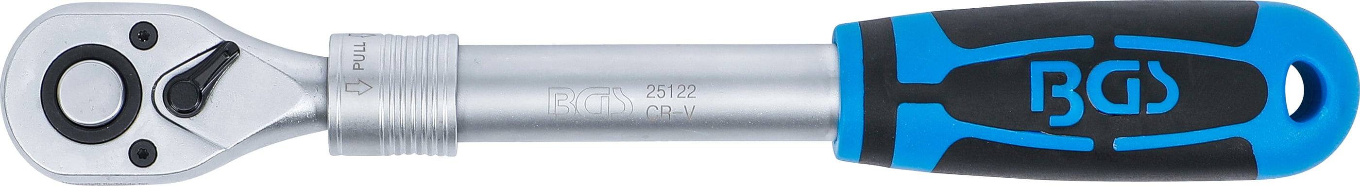 Omställbart Spärrhandtag, utdragbart | 12,5 mm (1/2") | 305 - 445 mm