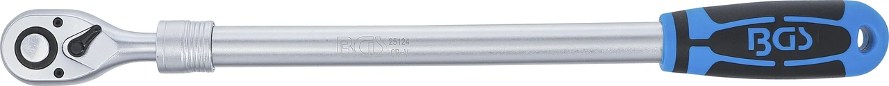 Omställbart Spärrhandtag, utdragbart | extra lång | 12,5 mm (1/2") | 455 - 595 mm