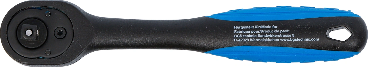 Omställbart Spärrhandtag, plastbelagt | 6,3 mm (1/4")