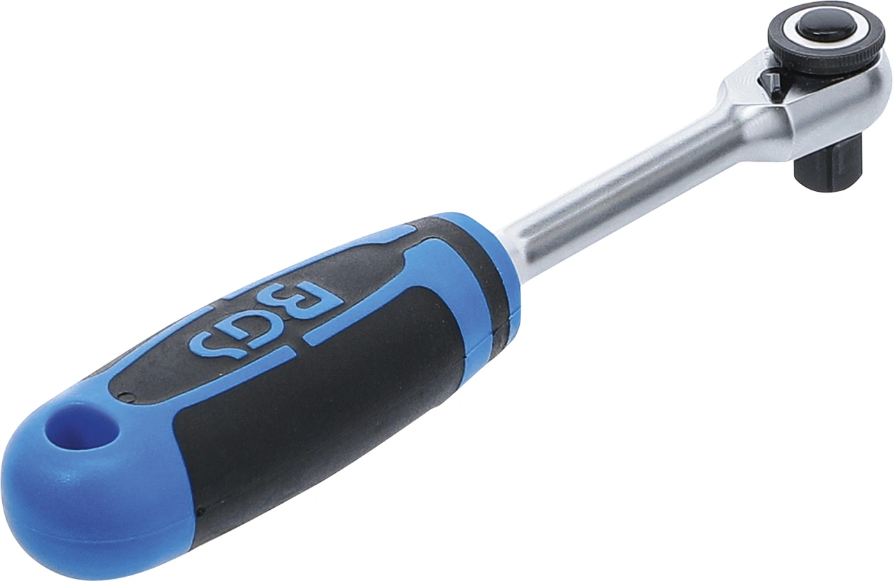 Omställbart Spärrhandtag | Fintandat | Yttre fyrkant 6,3 mm (1/4")