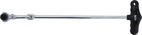 Ledat spärrskaft med T-handtag, vinklingsbart | 6,3 mm (1/4")