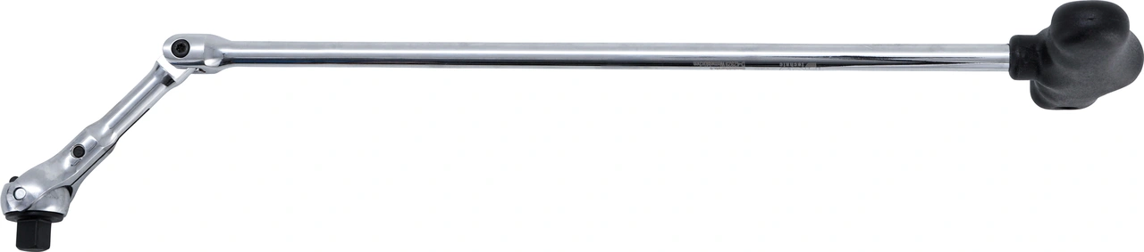 Ledat spärrskaft med T-handtag, vinklingsbart | 6,3 mm (1/4")