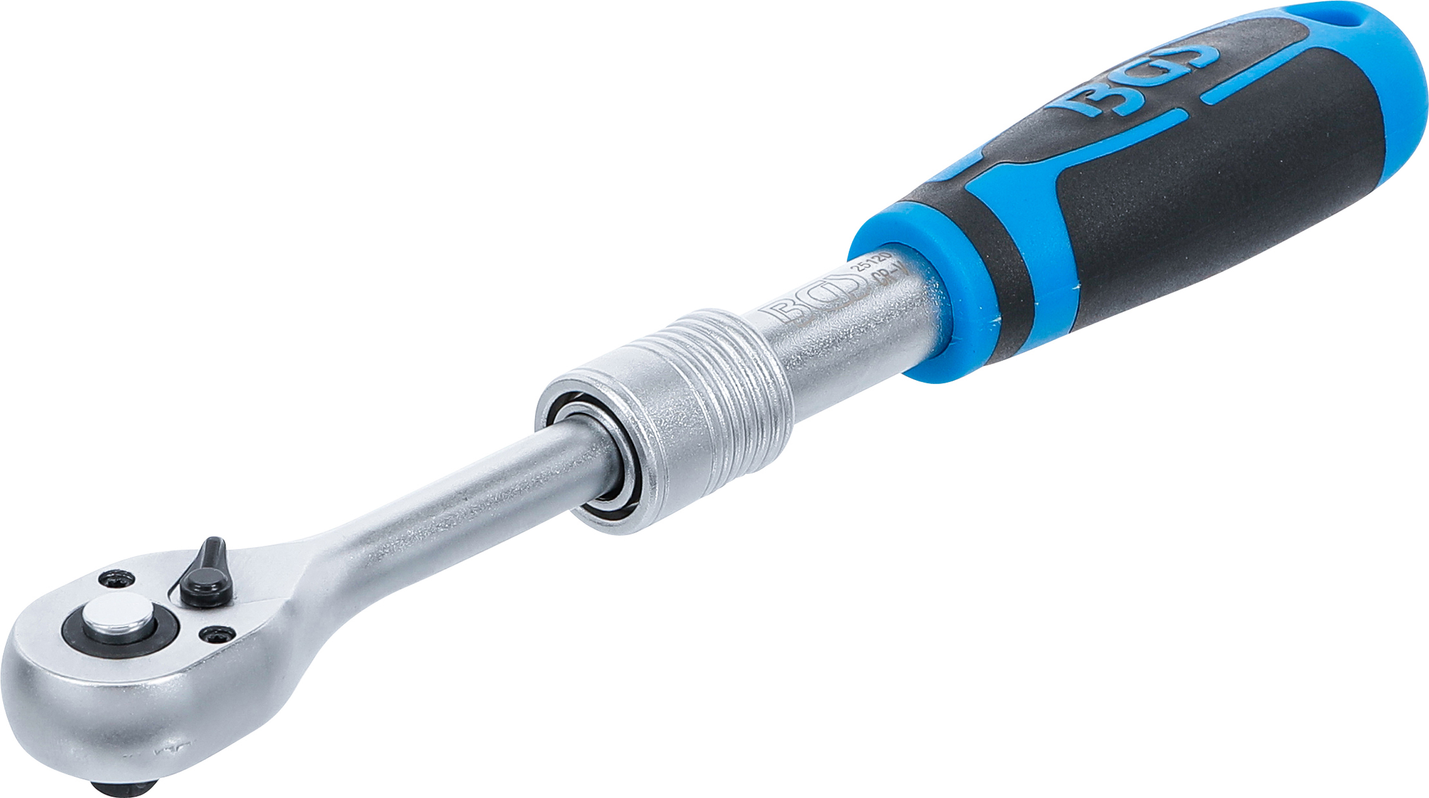 Omställbart Spärrhandtag, utdragbart | 6,3 mm (1/4") | 190 - 225 mm