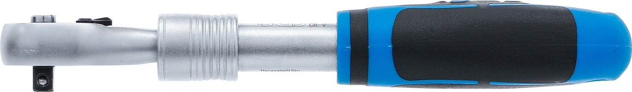 Omställbart Spärrhandtag, utdragbart | 6,3 mm (1/4") | 190 - 225 mm