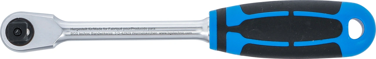 Omställbart Spärrhandtag | Fintandat | Yttre fyrkant 10 mm (3/8")