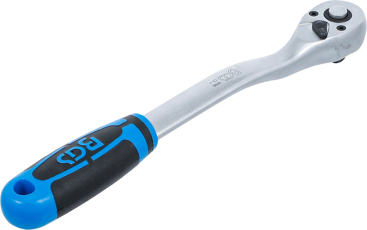 Omställbart Spärrhandtag | extra lång | 10 mm (3/8") | 254 mm