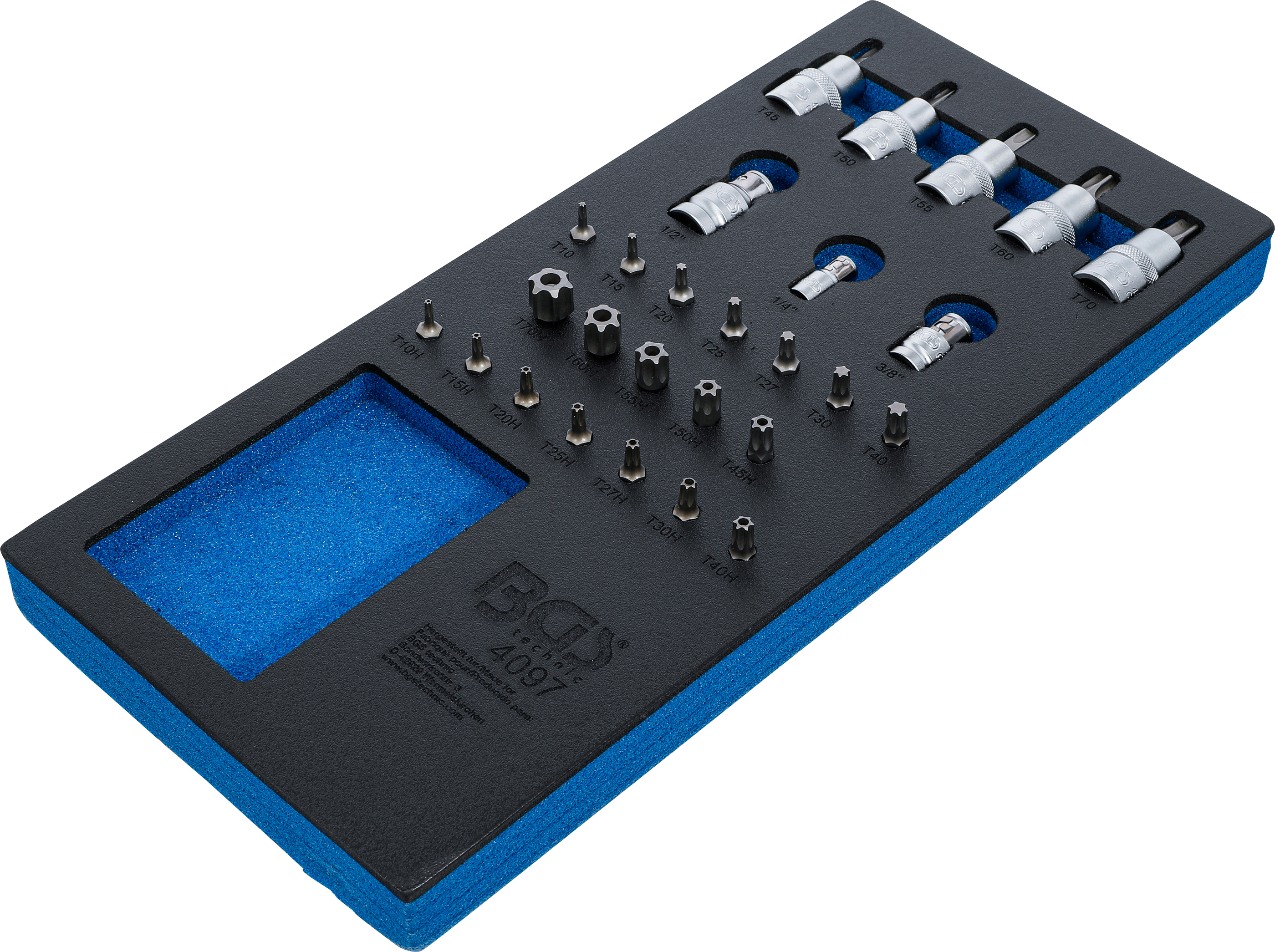 Verkstadsvagninlägg 1/3: Bit- och Bit-Insats-Sortiment | 27 delar