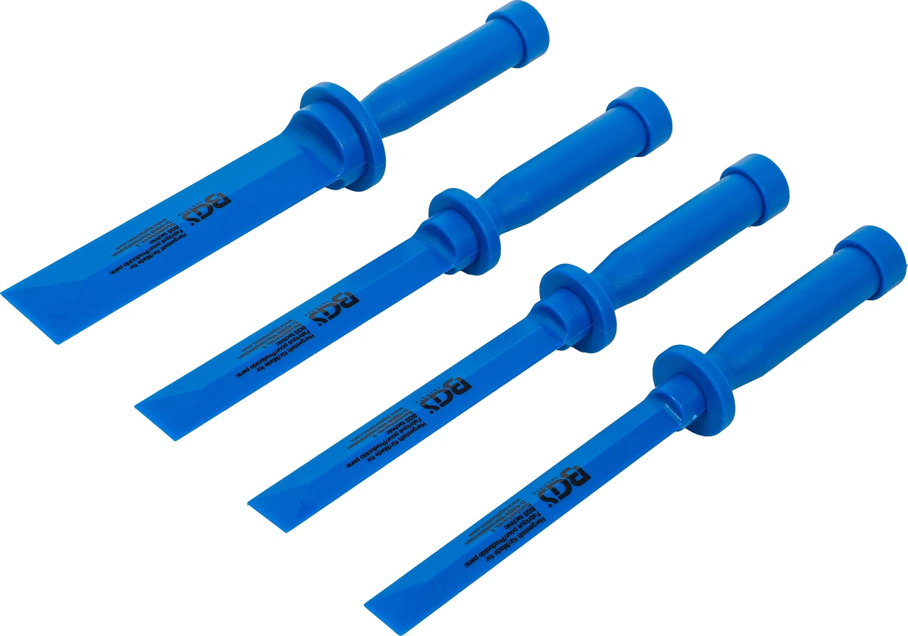 Plast-Skrapa-sats | 19 - 22 - 25 - 38 mm bred | 4 delar