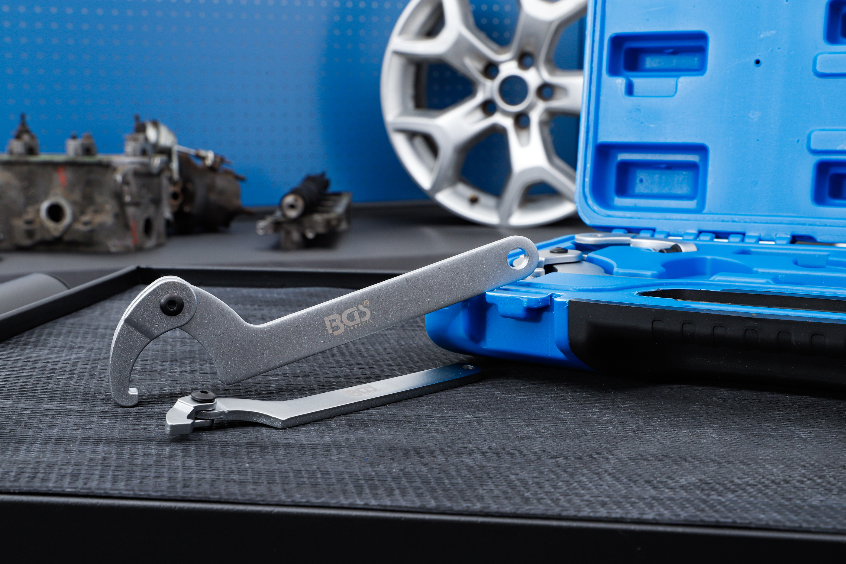 Haknyckel-sats | 35 - 120 mm | 8 delar