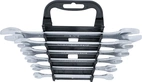 Dubbel U-nyckel-sats | 6 x 7 - 17 x 19 mm | 6 delar
