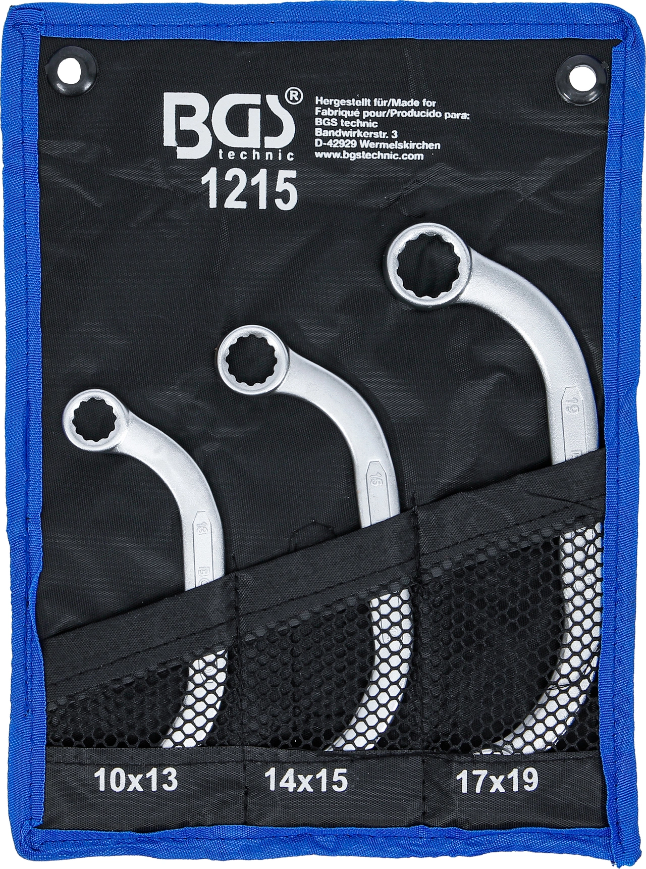 Startmotor- och Blocknyckel-sats | 10 x 13 - 17 x 19 mm | 3 delar