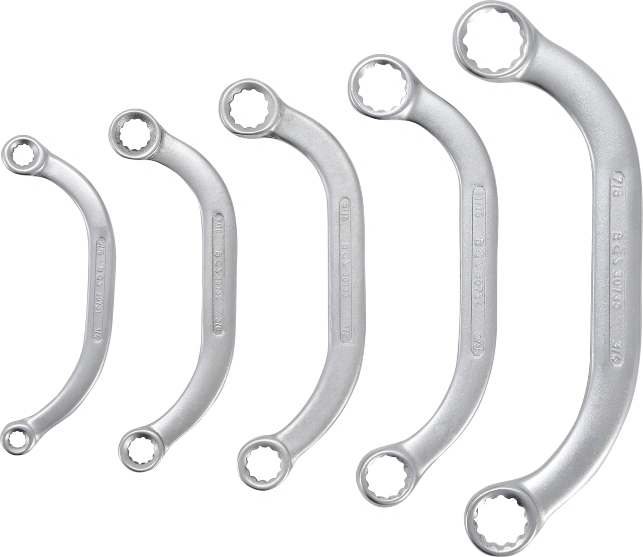 Startmotor- och Blocknyckel-sats | Tumsstorlekar | 1/4" - 7/8" | 5 delar