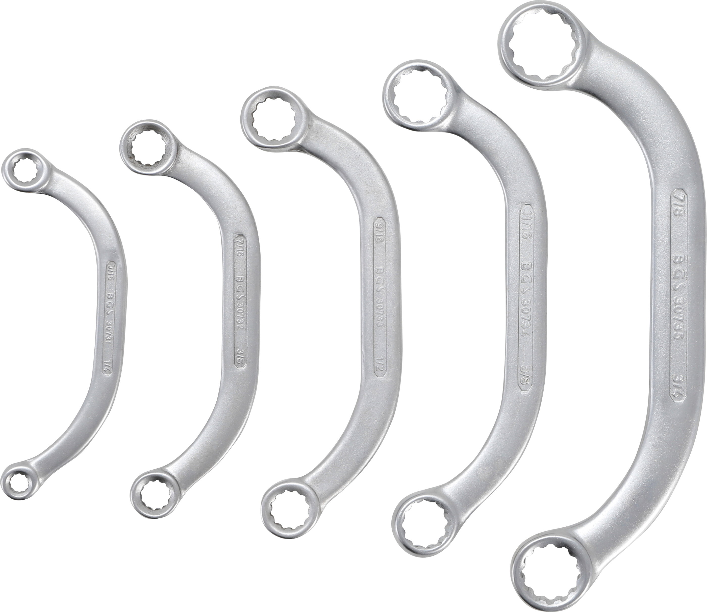 Startmotor- och Blocknyckel-sats | Tumsstorlekar | 1/4" - 7/8" | 5 delar