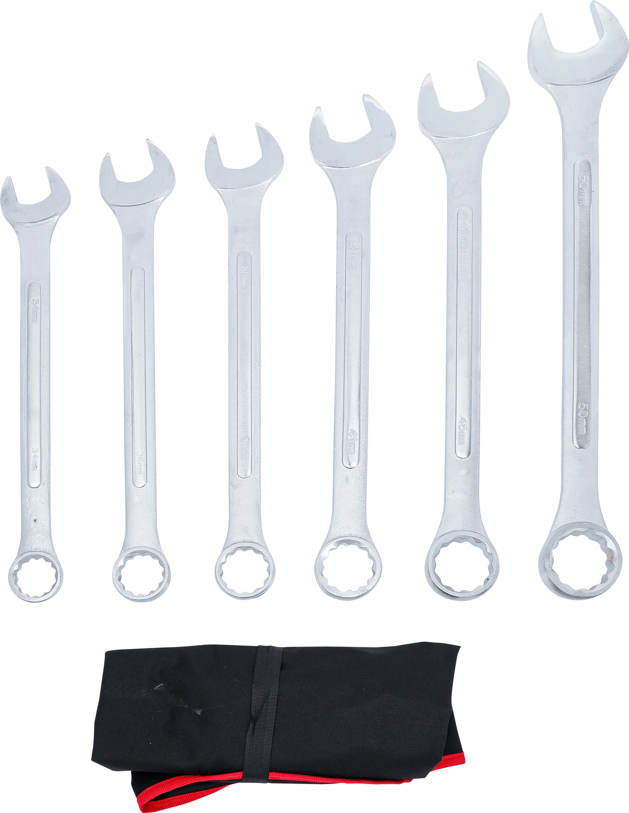U-ringnyckel-sats | XXL | 34 - 50 mm | 6 delar