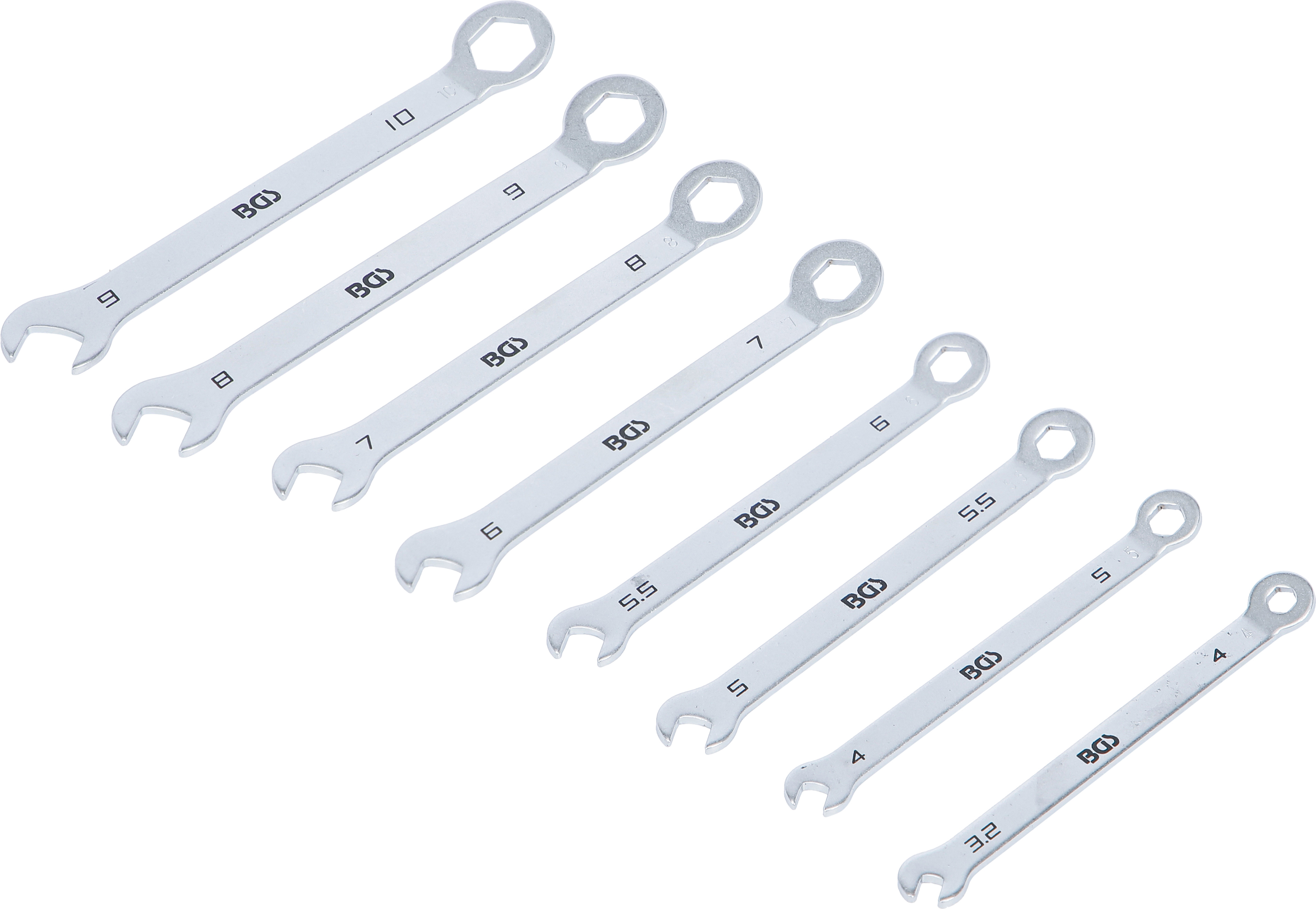 U-ringnyckel-sats | Mini-utförande | 4 - 10 mm | 8 delar