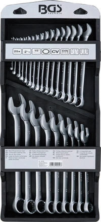 U-ringnyckel-sats | 6 - 32 mm | 25 delar