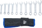 U-ringnyckel-sats | extra kort | 10 - 19 mm | 10 delar