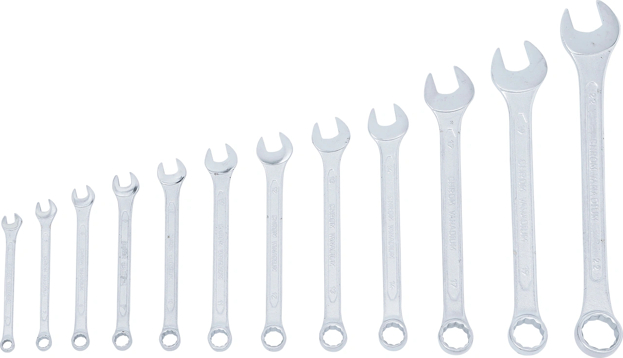 U-ringnyckel-sats | 6 - 22 mm | 12 delar