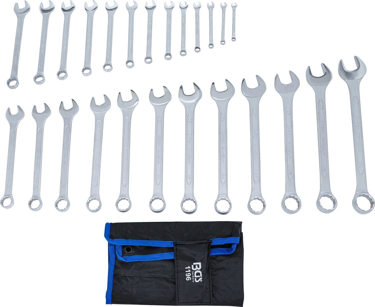 U-ringnyckel-sats | 6 - 32 mm | 25 delar