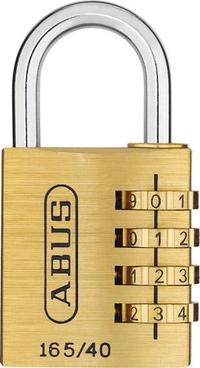 Kombinationslås Abus 165 40mm 4-siffrigt