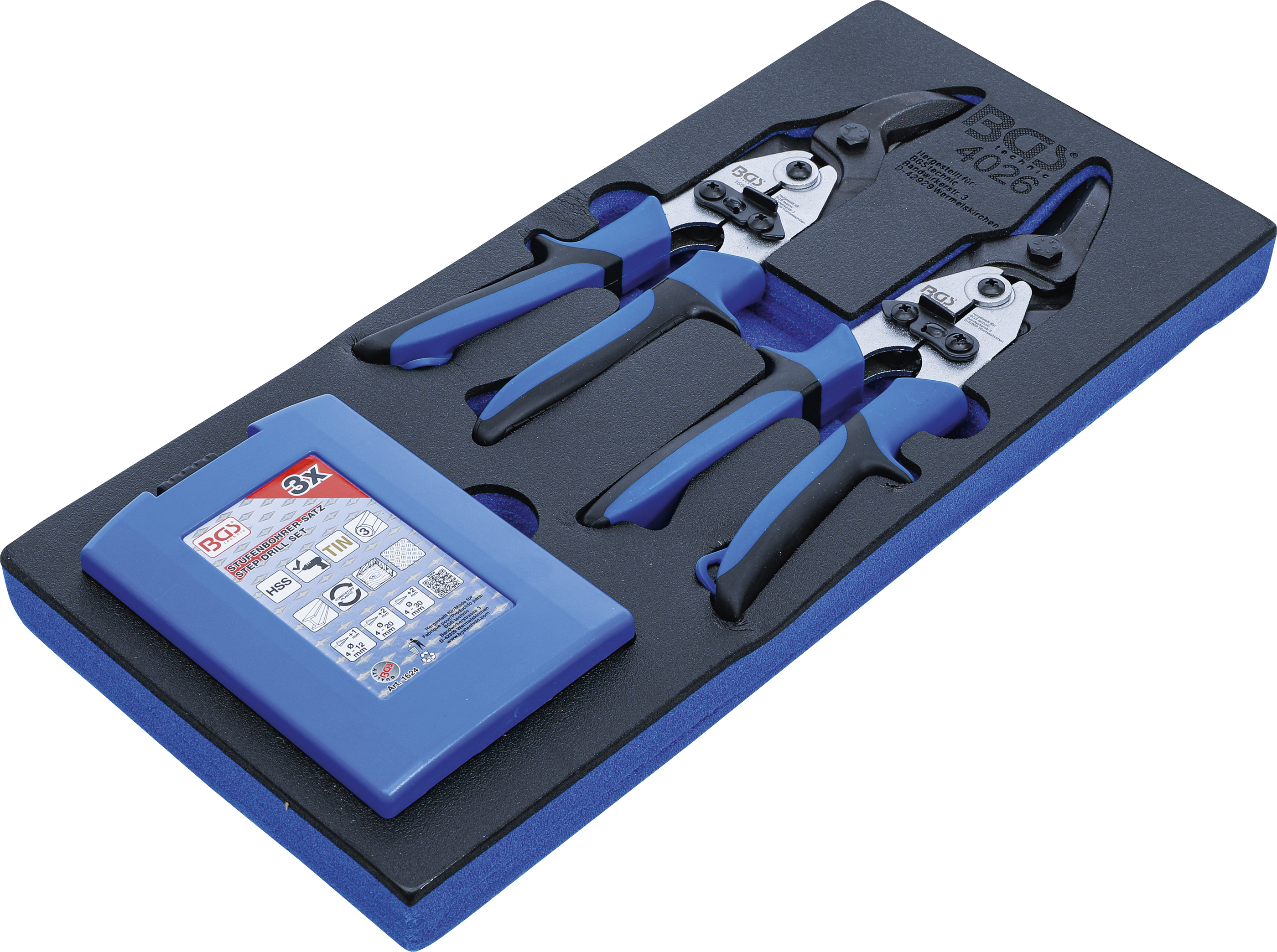 Verkstadsvagninlägg 1/3: Plåtsaxar, Stegborr | 5 delar