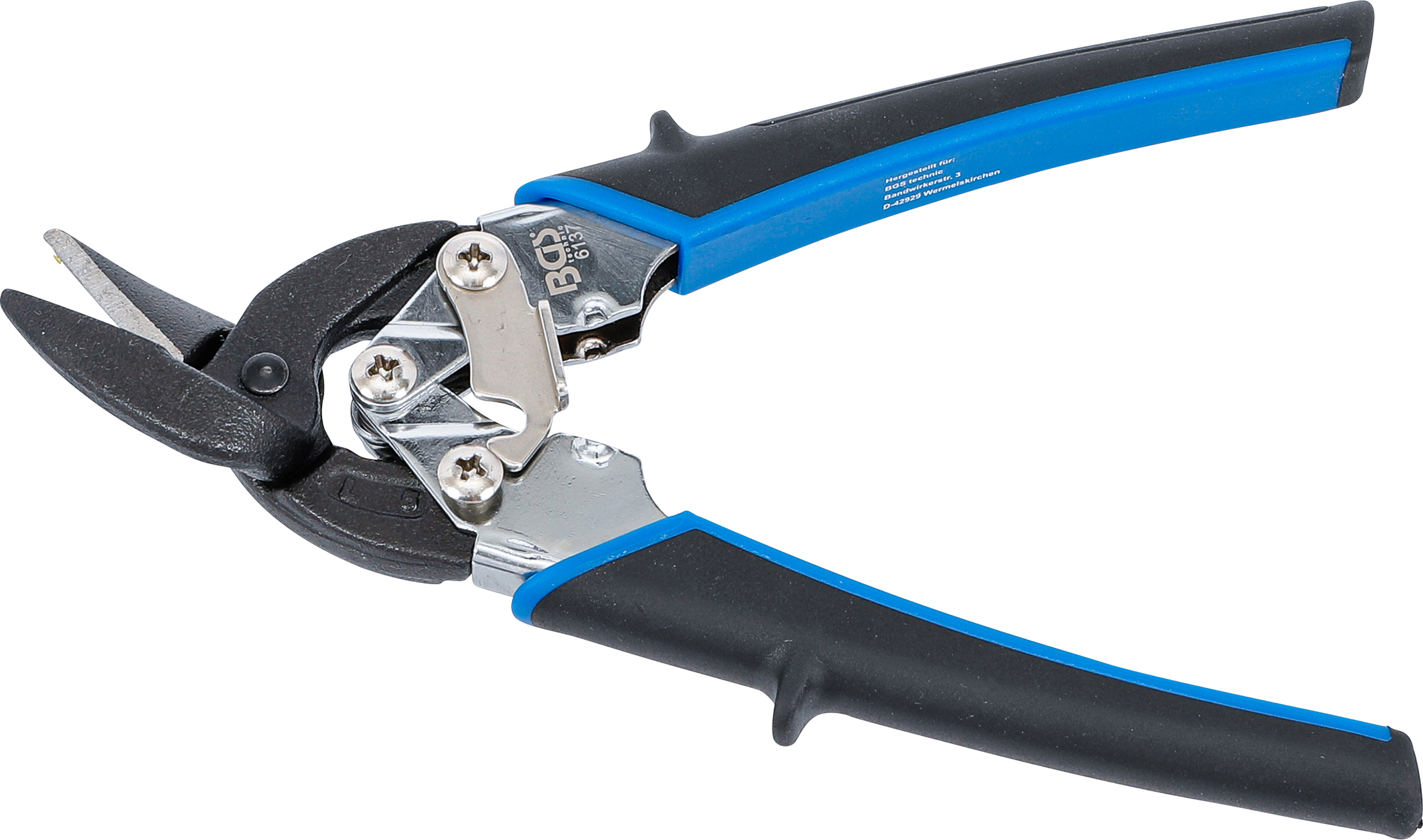 Mini-Karosseri-Plåtsax | Vänsterklippande | 195 mm