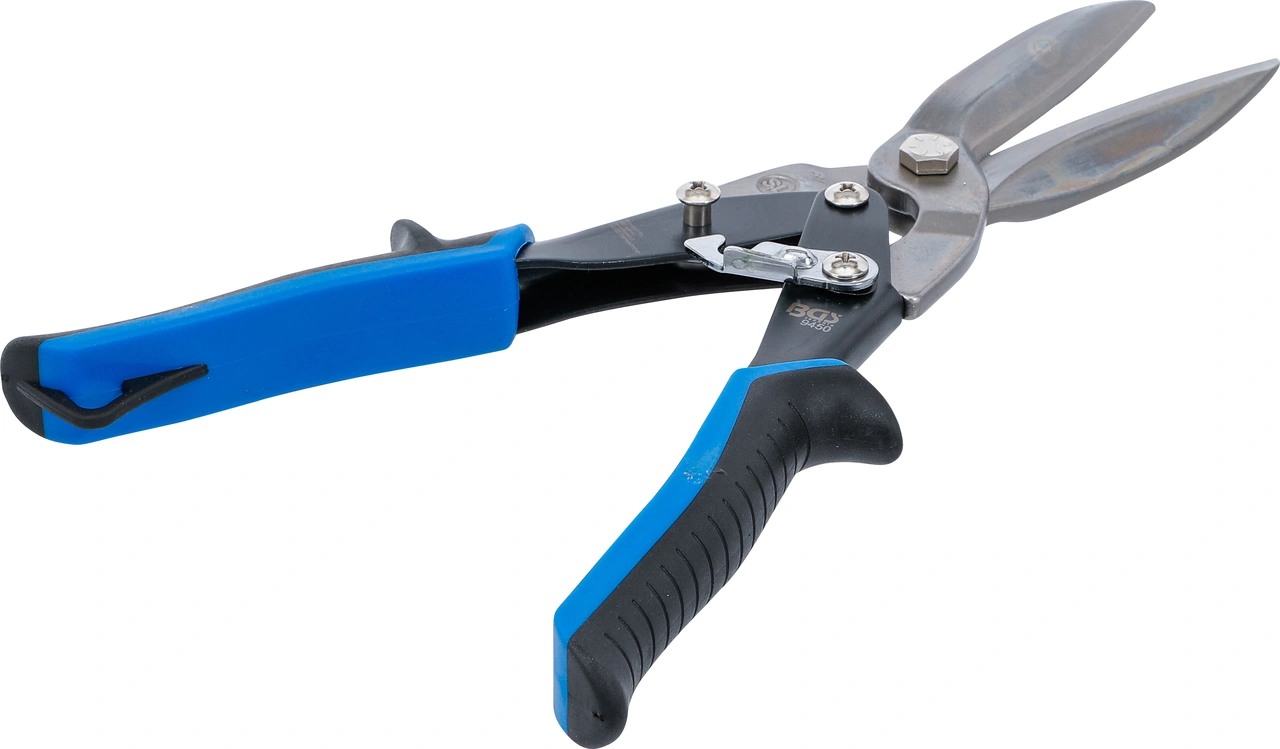 Plåtsax | Rakklippande | Extra långa blad | 290 mm