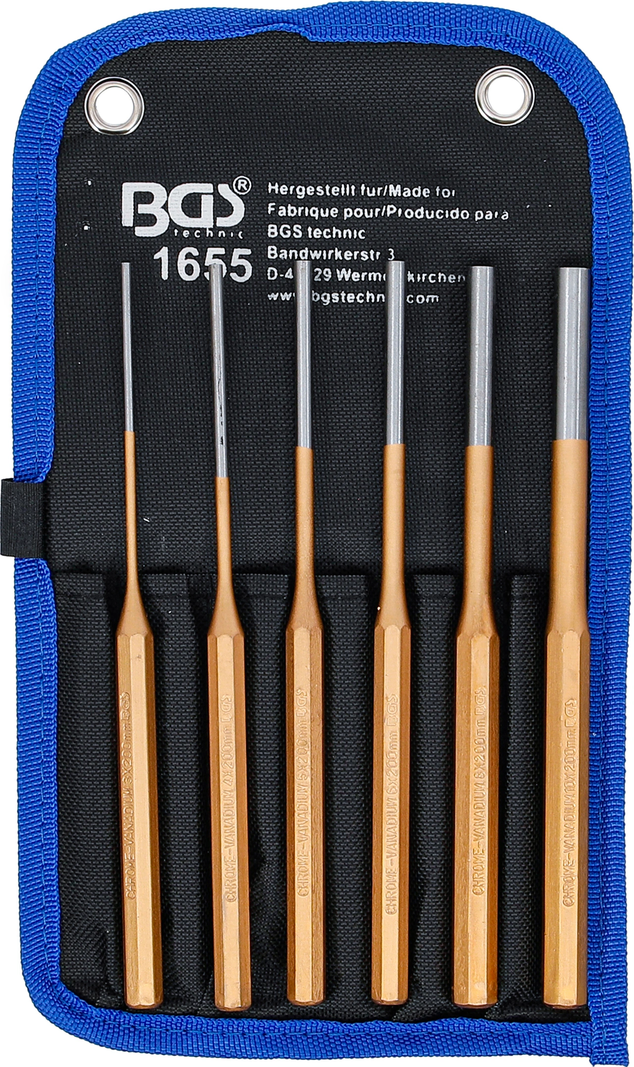 Sprintutdrivare-sats | 200 mm | 3 - 10 mm | 6 delar