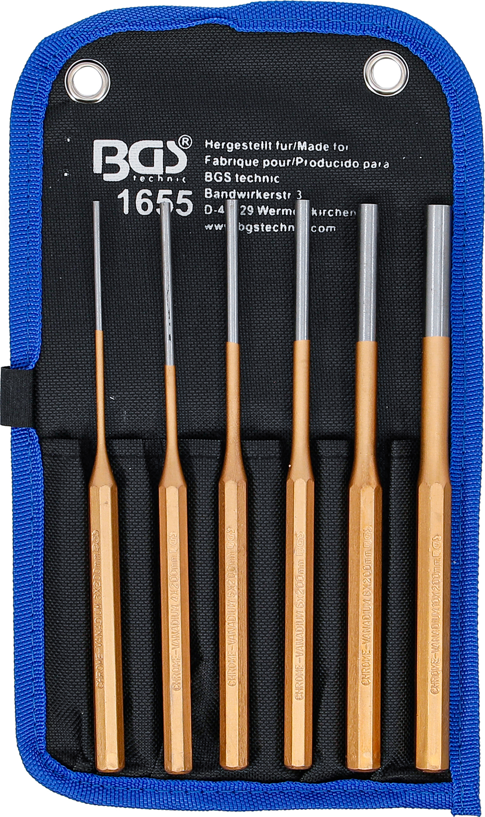 Sprintutdrivare-sats | 200 mm | 3 - 10 mm | 6 delar