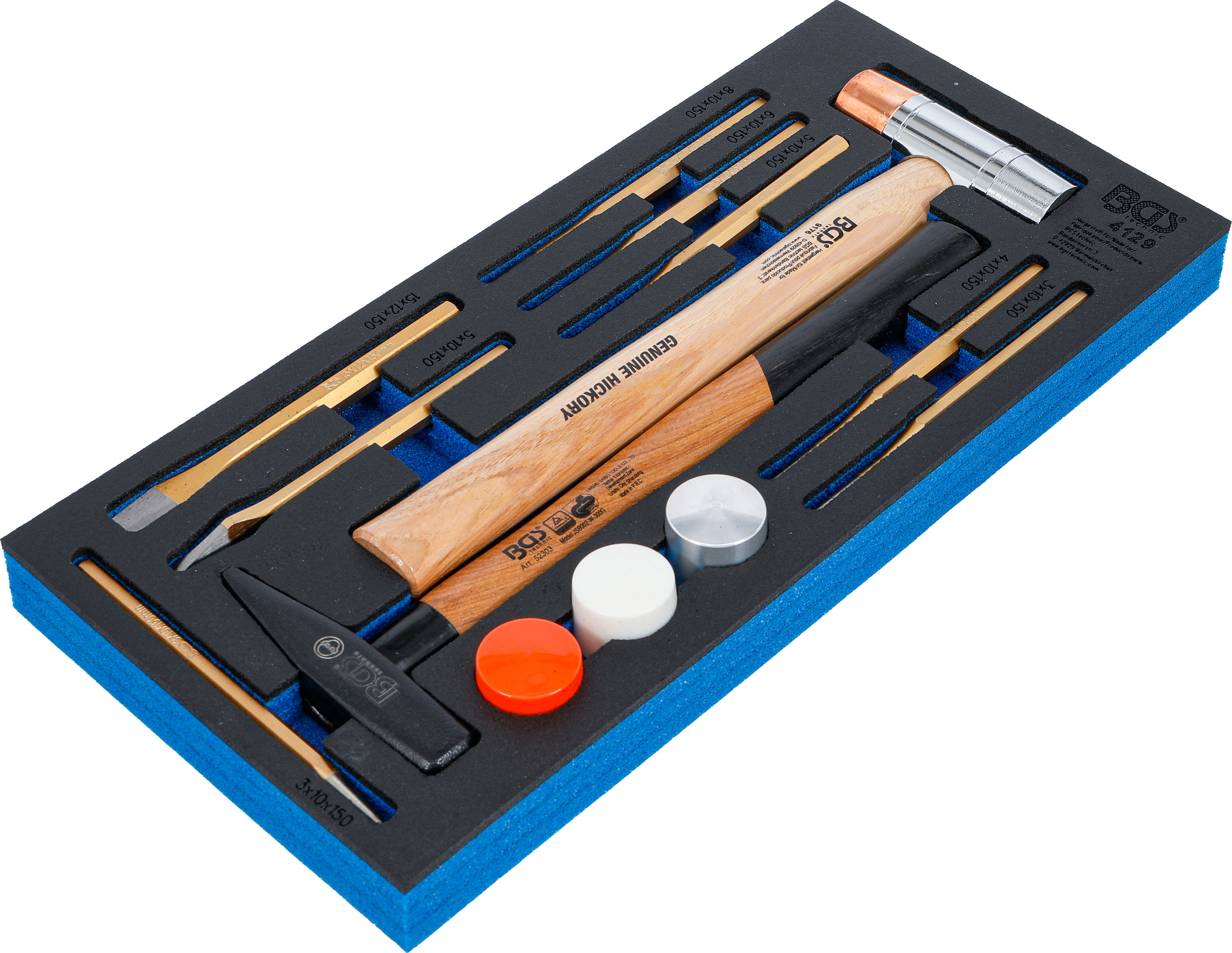 Verkstadsvagninlägg 1/3: Hammare- och Mejsel-sats | 14 delar