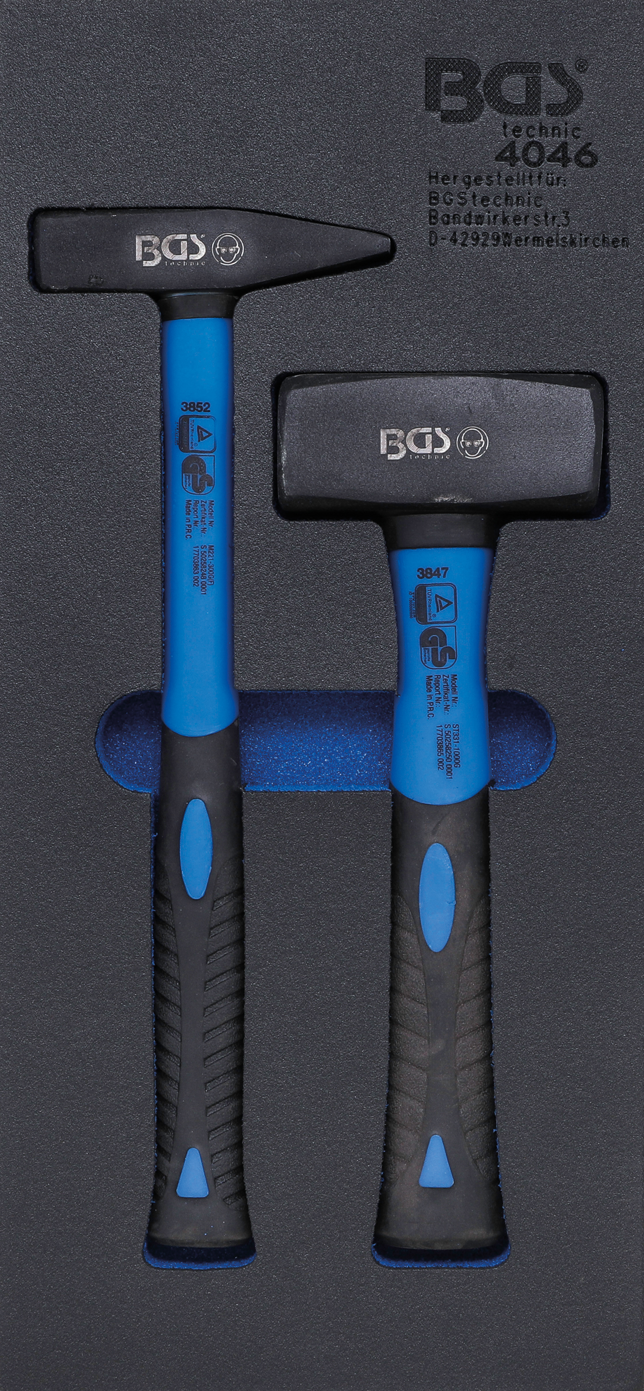 Verkstadsvagninlägg 1/3: Slägghammare- och plåtslagarhammare-sats | 2 delar