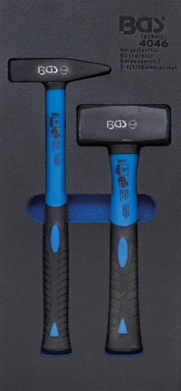 Verkstadsvagninlägg 1/3: Slägghammare- och plåtslagarhammare-sats | 2 delar