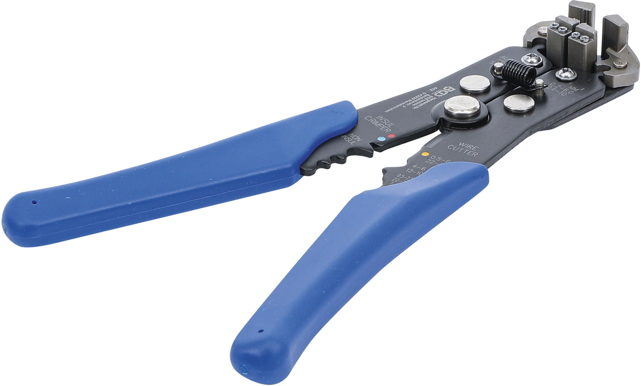 Automatisk avisoleringstång | för tråd-Ø 0,13 - 6 mm² | 210 mm