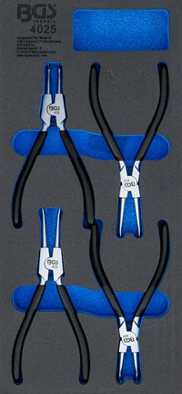 Verkstadsvagninlägg 1/3: Låsringstång-sats | 4 delar