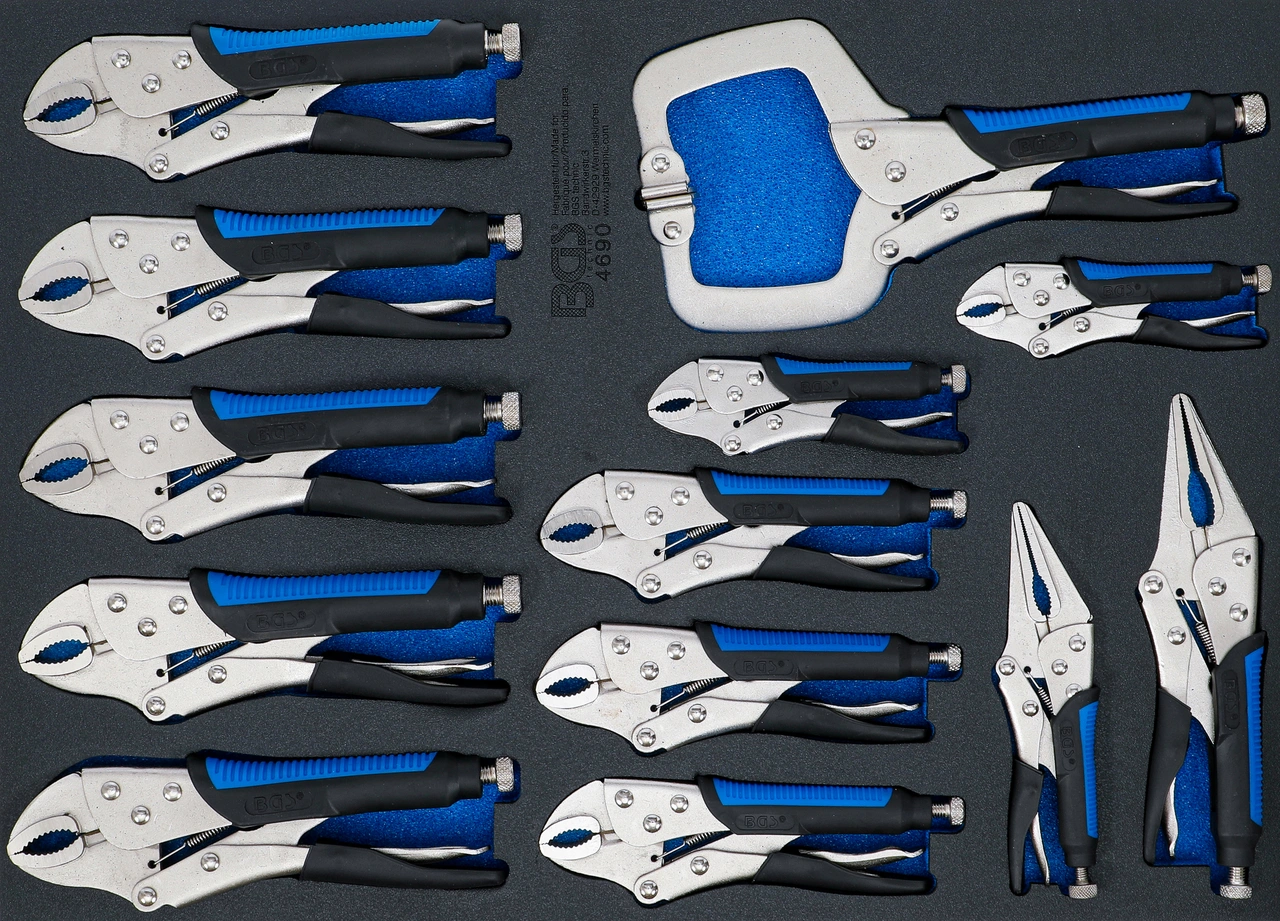 Verkstadsvagninlägg 3/3: Karosseri-Griptång-sats | 13 delar