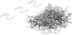 Reparation-Clips-sats | för yttre hörn | 0,6 mm | 100 delar