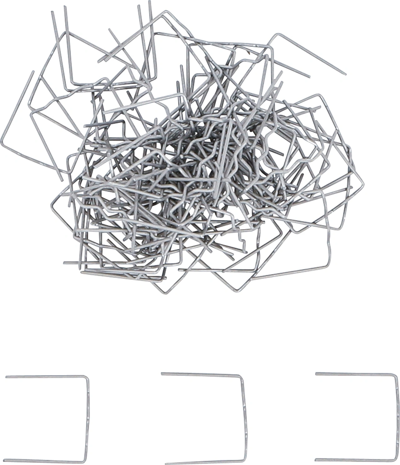 Reparation-Clips-sats | platta | 0,6 mm | 100 delar