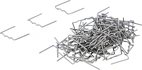 Reparation-Clips-sats | platta | 0,8 mm | 100 delar